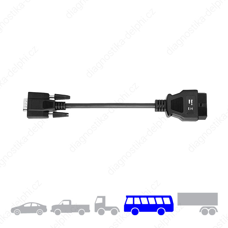 Redukce 9-pin Mitsubishi Fuso/Canter