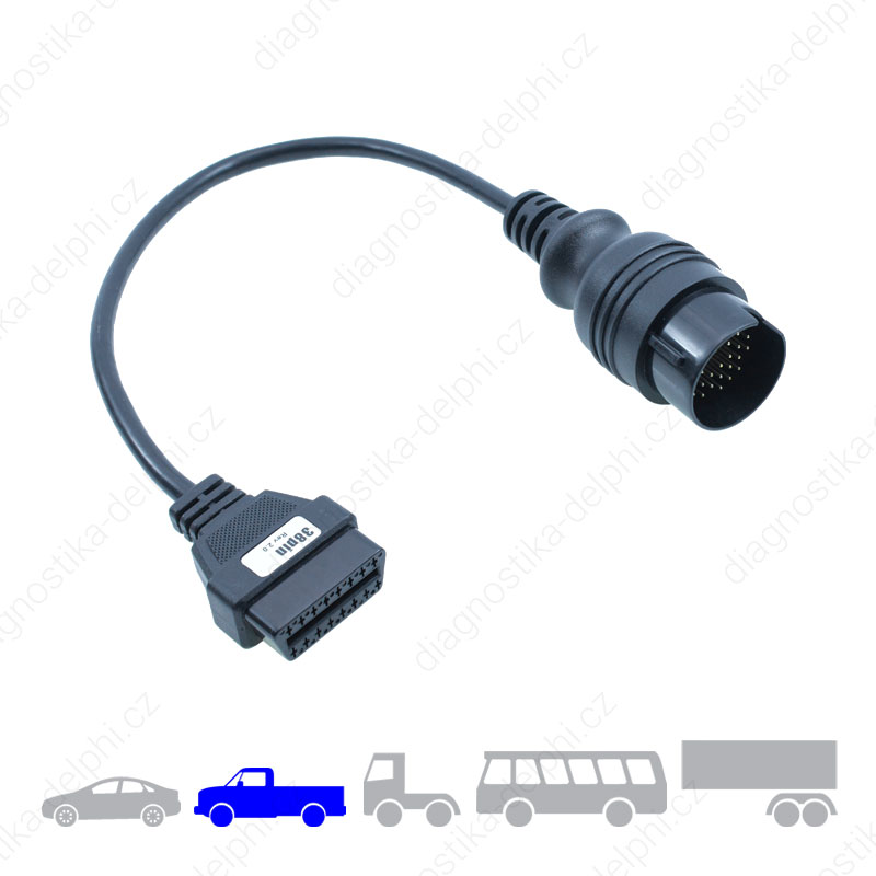 Redukce 38-pin Iveco