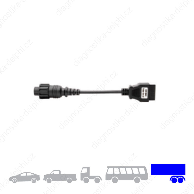Redukce 7-pin Knorr/Wabco